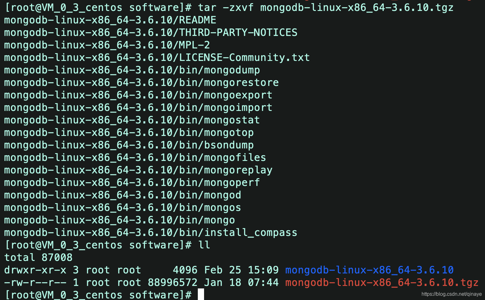 Linux链接MongoDB客户端 linux mongodb客户端_Linux链接MongoDB客户端_04