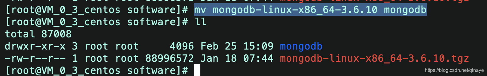 Linux链接MongoDB客户端 linux mongodb客户端_Linux链接MongoDB客户端_05