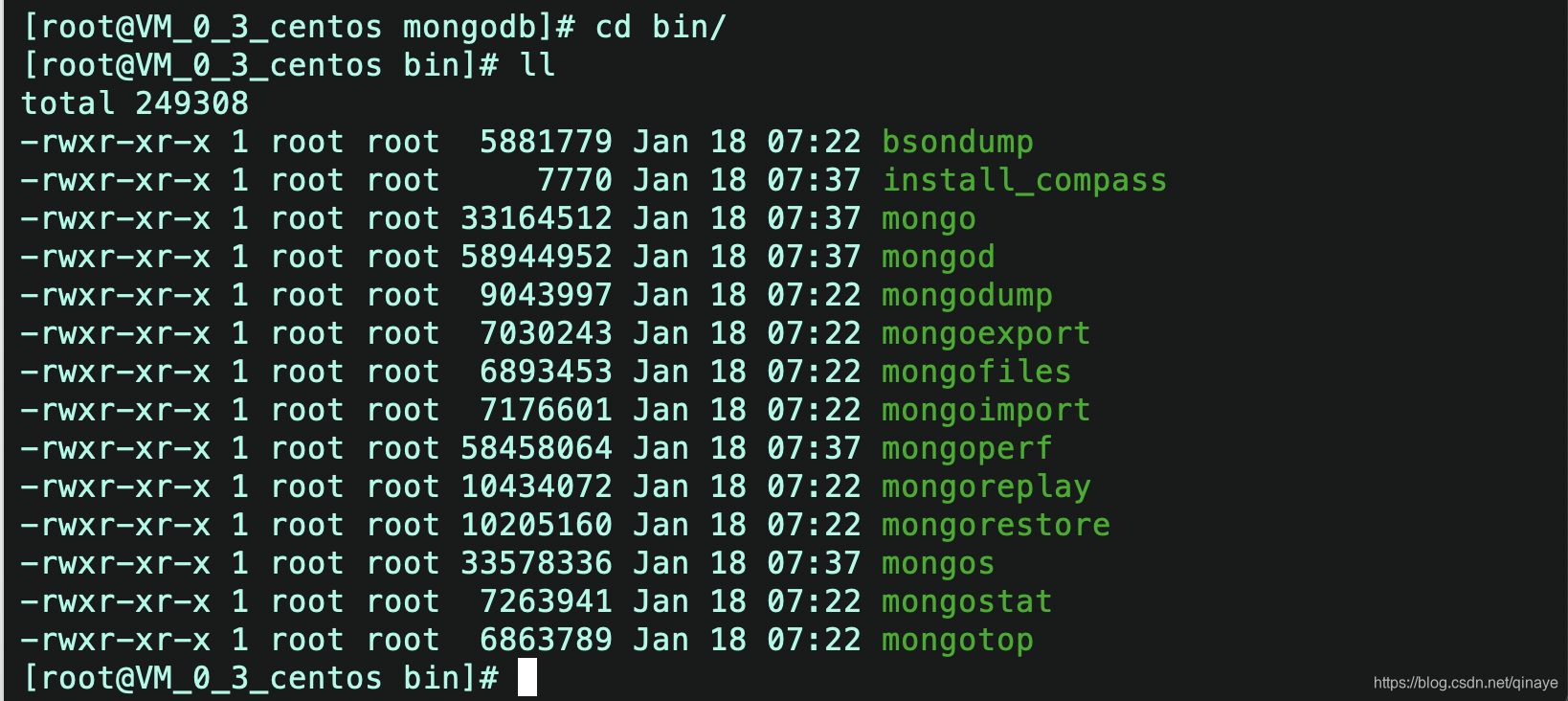 Linux链接MongoDB客户端 linux mongodb客户端_MongoDB_06