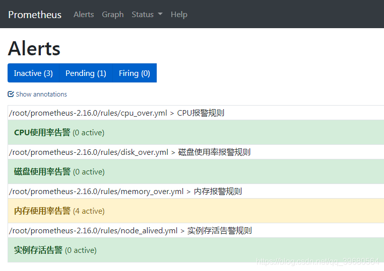 prometheus钉钉告警模板配置了不生效 alertmanager钉钉报警_配置文件