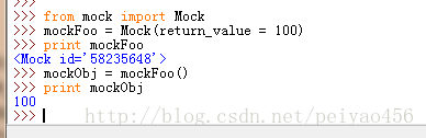 MOCK对于python使用 python mock模块_MOCK对于python使用_05