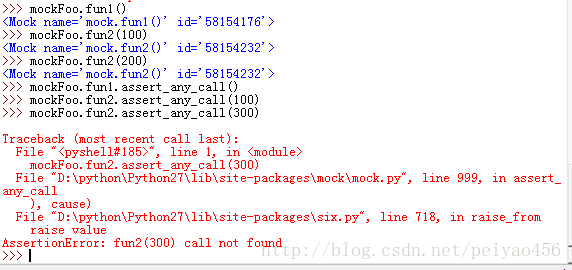 MOCK对于python使用 python mock模块_测试_14
