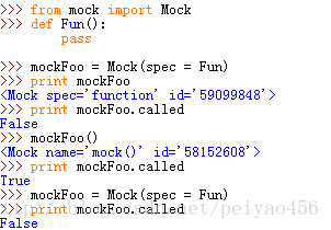 MOCK对于python使用 python mock模块_测试_20