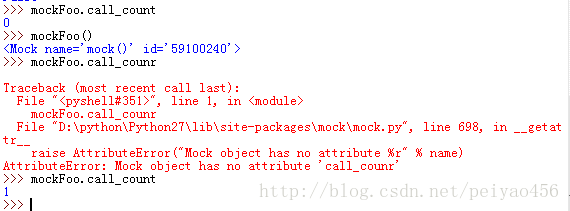 MOCK对于python使用 python mock模块_单元测试_21