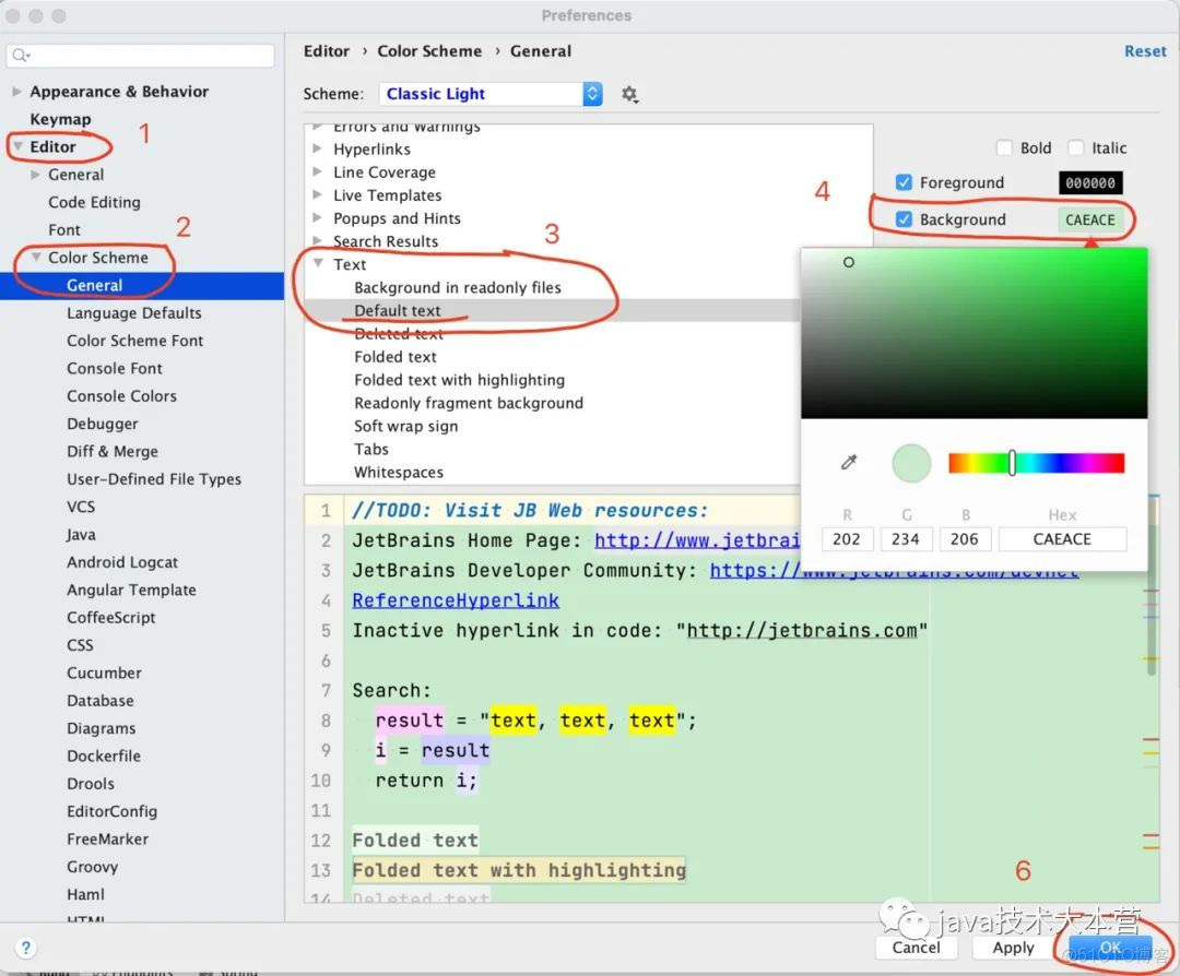 mac idea如何改java包颜色 idea切换颜色_编程语言_02