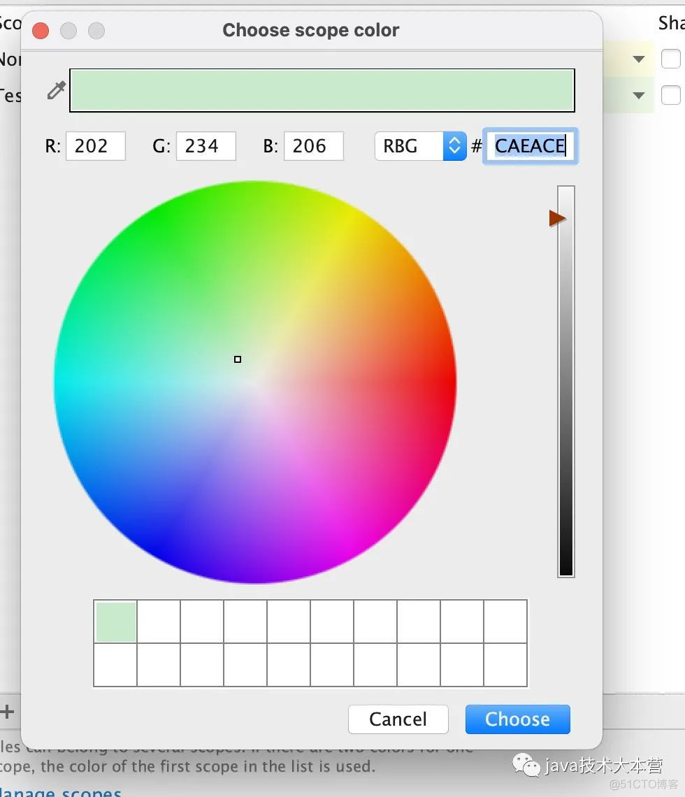 mac idea如何改java包颜色 idea切换颜色_java_05