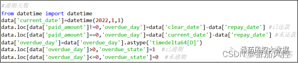 逾期数据分析机器学习流程 逾期数据分析的维度_人工智能_06