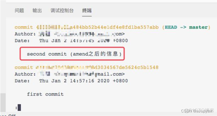 git删除comimit提交的记录_git_06