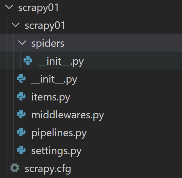 Scrapy创建第一个爬虫案例_ide_02