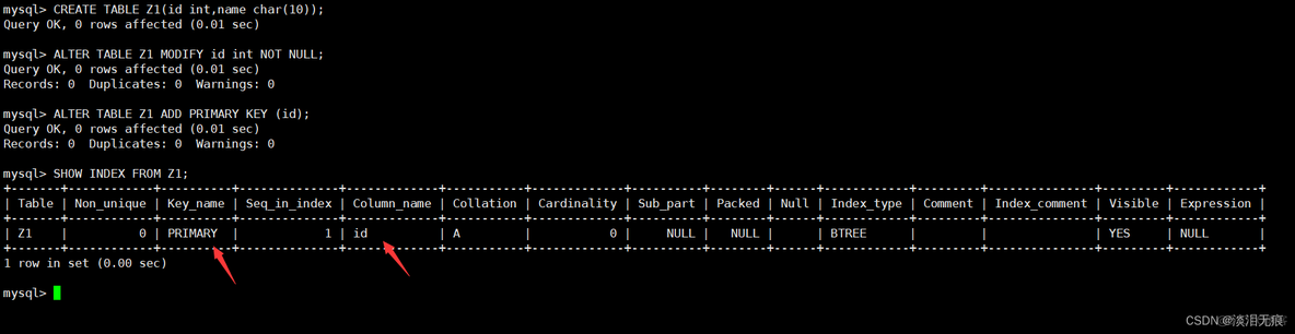 MySQL增删改查联系 mysql增删改查命令_mariadb_69