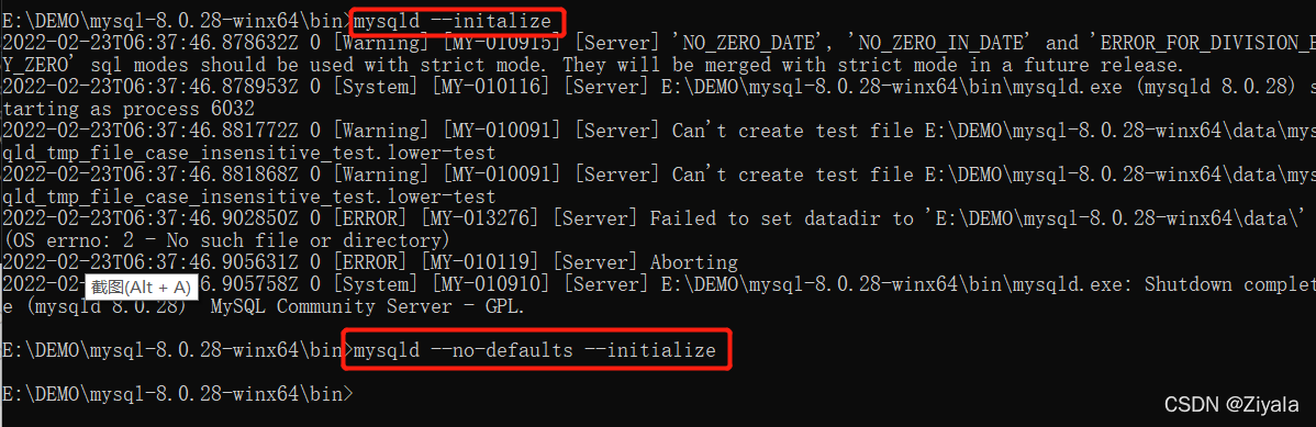 mysql安装版本去掉权限校验 mysql安装问题_初始化_09