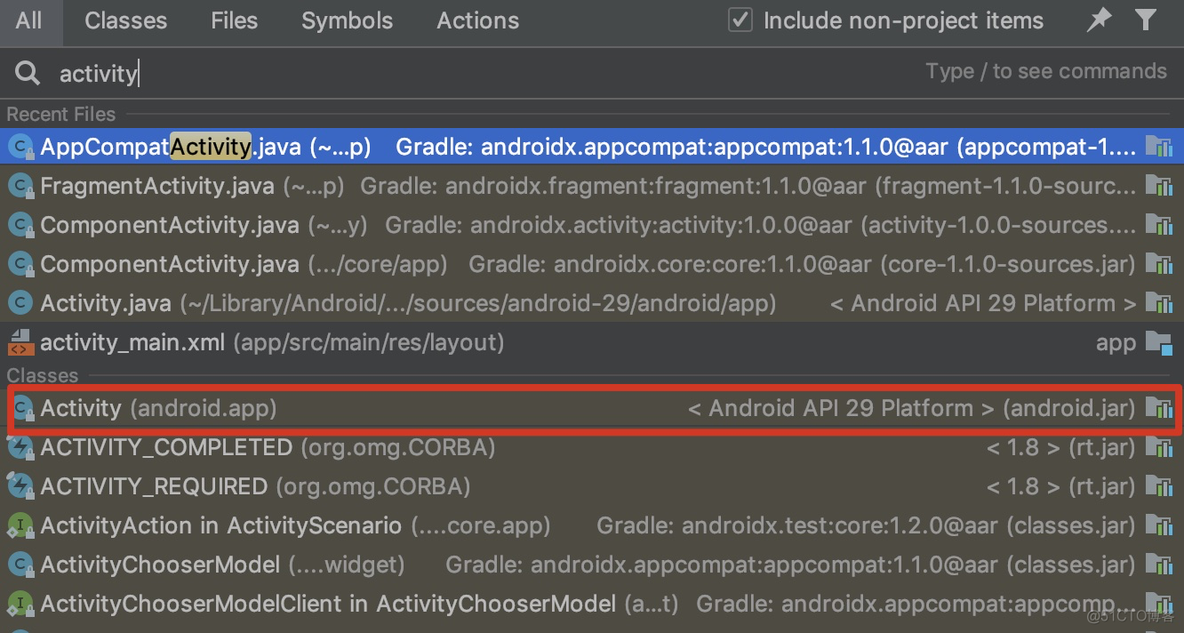 如何查看Android项目用的api是多少 android studio api在哪看_关联源码_03