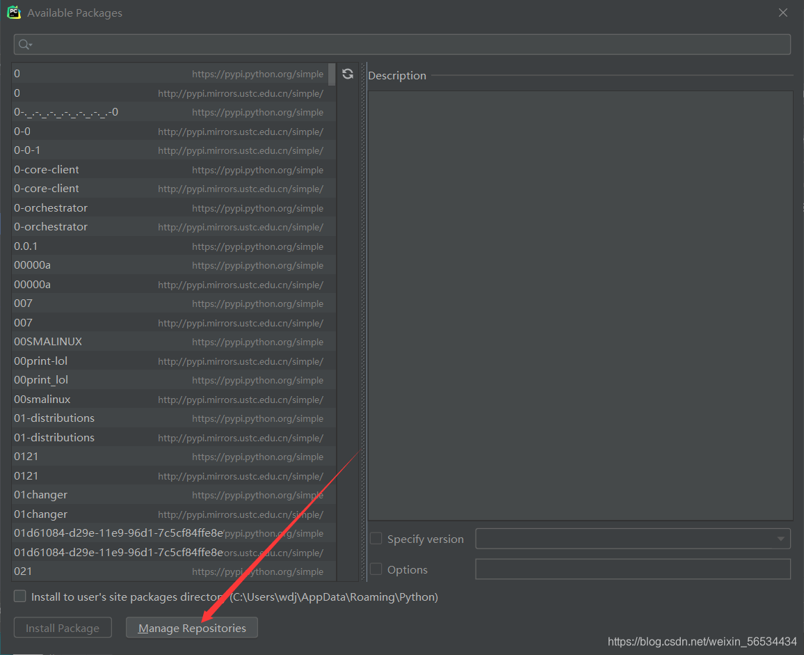 pyCharm 添加本地python版本 pycharm怎么添加pip_第三方库_19