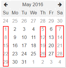 jquery 日历周看板 前端日历插件_前端_03
