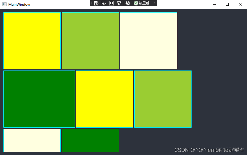 WPF progressbar 使用 wpf panel_WPF WrapPanel详解_02