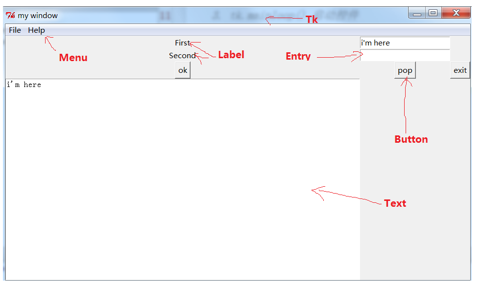 python tkinter打印机模块 tkinter print_Text