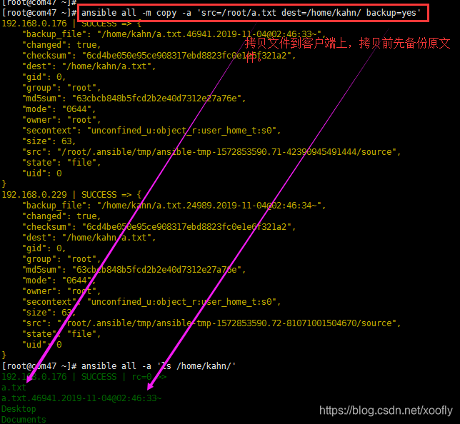 ansible 命令行拷贝远程文件到本地 ansible复制文件夹_创建文件夹_14