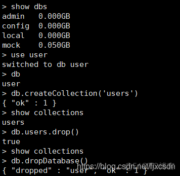 MongoDBCompass列表模式没有显示集合新增字段 mongodb show dbs_数组_02