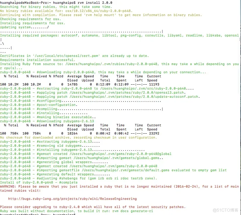mac配置ruby环境 mac ruby安装_rvm_05