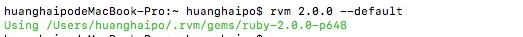 mac配置ruby环境 mac ruby安装_ruby_07