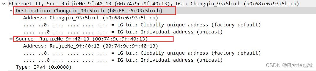 ipconfig给出的MAC地址与Wireshark中抓取的MAC地址 wireshark捕获mac地址_计算机网络_10