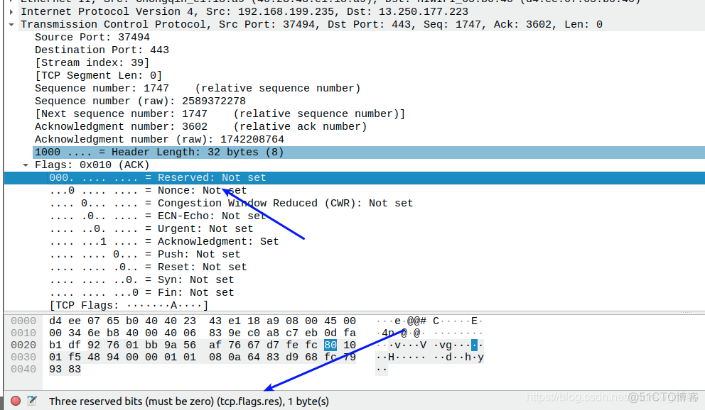 Wireshark time 代表什么日期 wireshark 时间_服务器_09