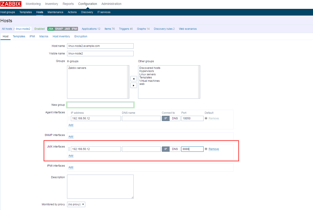 zabbix snmpv3客户端 zabbix snmp v3配置_tomcat_17