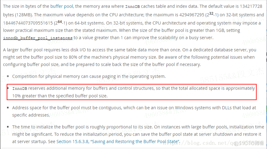 innodb_buffer_pool_instances不生效 innodb buffer pool size_初始化_02