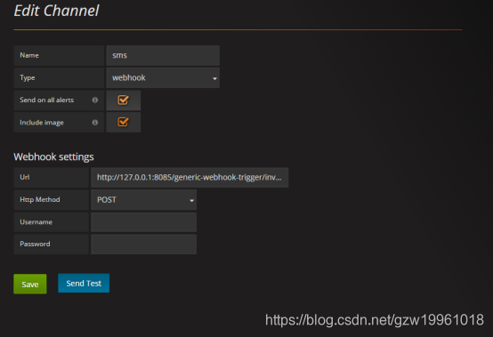 grafana 郵件 告警 grafana短信告警_json_17