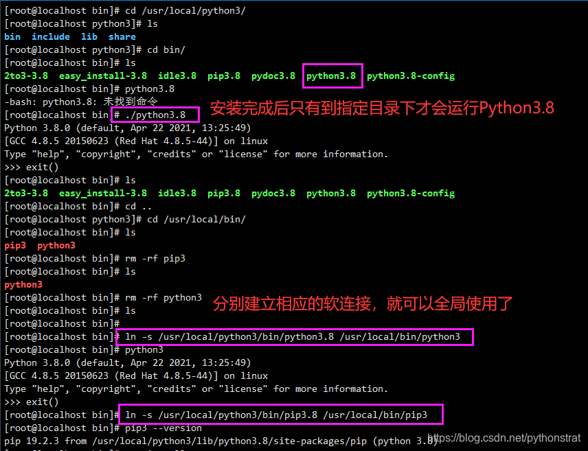 centos 软链 命令 centos建立软链接_Python_06