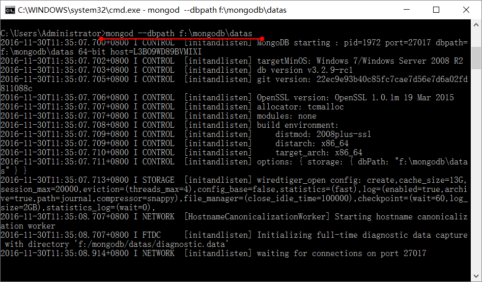 mongorestore下载安装 mongodb官网下载_c/c++_06