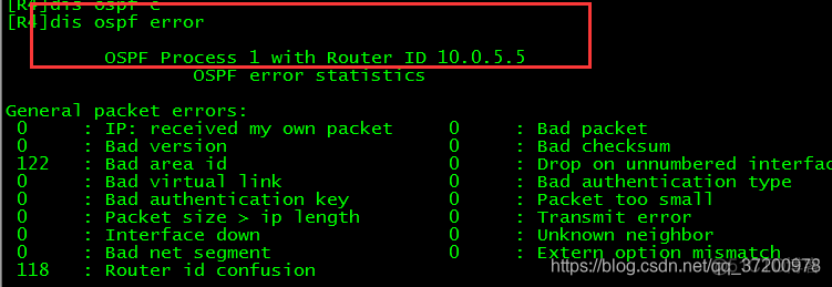 OSPF 故障处理案例 ospf故障排除实验_hcip_21