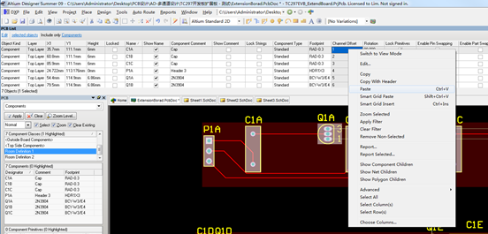 Altium Designer模型 altium designer例子_右键_21