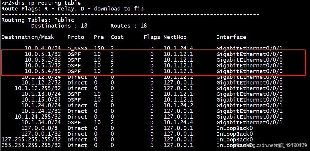 ospf 6种 lsa ospf6种lsa实验_OSPF_17