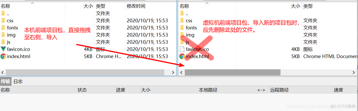 springboot前后端分离 面试 springboot前后端分离部署_linux_10