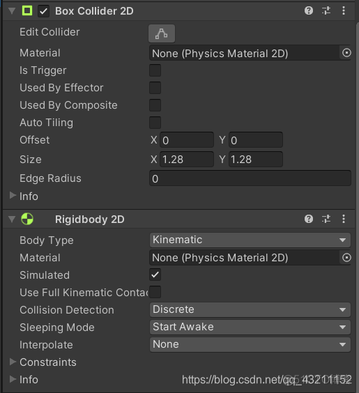 unity2D碰撞 unity2d碰撞体积设置_2d游戏