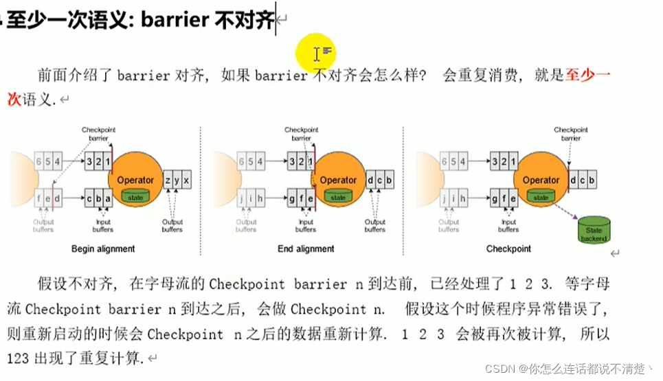 flink checkpoint机制 flink的checkpoint机制与恢复_java_10