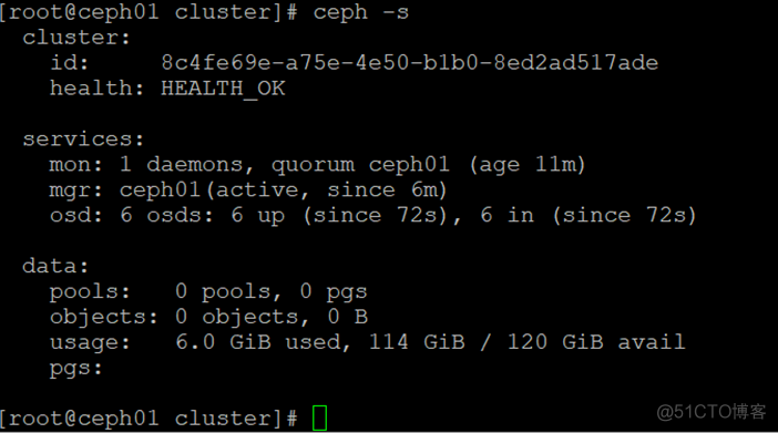 centos 7 部署ceph 集群 ceph集群搭建_配置文件_12