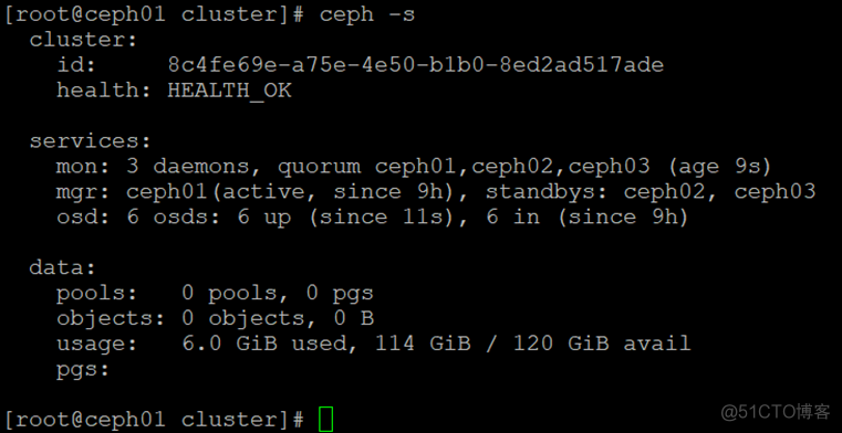 centos 7 部署ceph 集群 ceph集群搭建_centos 7 部署ceph 集群_15