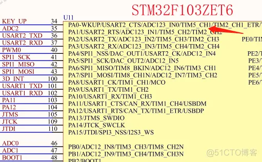STM32 学习12 输入捕获与触摸按键_学习_03