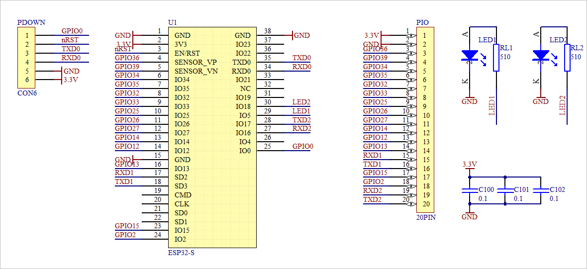 esp32 nes 教程 esp32-s_转接板_06