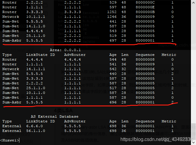 ospf LSA3类和4类 ospf一类lsa_IP_11