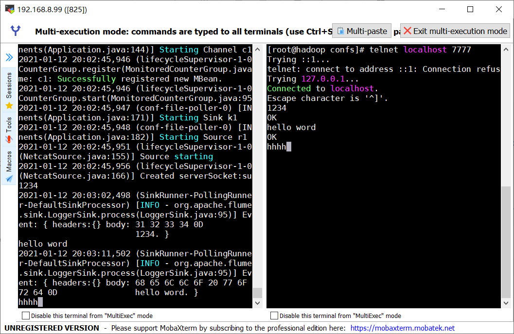 flume tail日志文件 flume收集日志的多种方式_hadoop_08