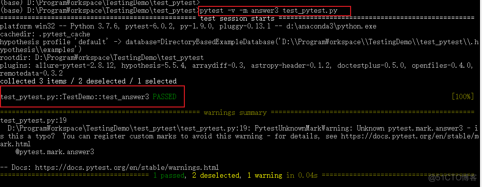 pytest allure执行命令 pytest 执行用例_用例_03