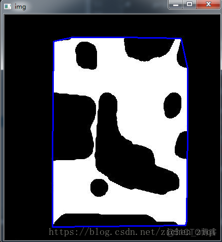 opencv的轮廓绘制面机最大的 opencv画轮廓_opencv的轮廓绘制面机最大的_05