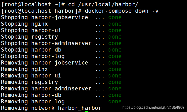 怎么查看harbor的进程 harbor启动命令_docker_14