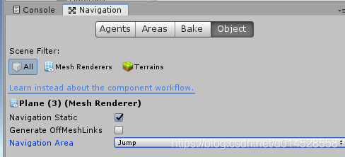 unity navigation Areas 设置提交 unity navigation面板在哪_API