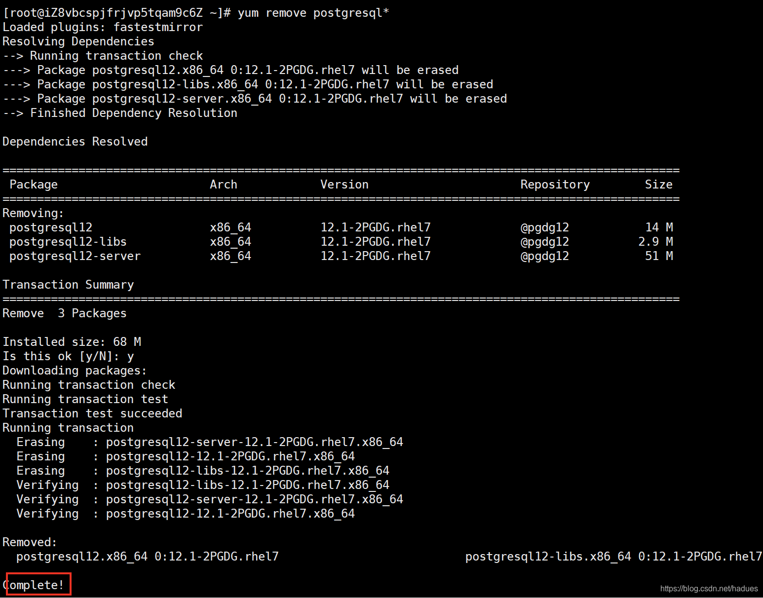 centos7 perf centos7 performing post_Postgresql_07