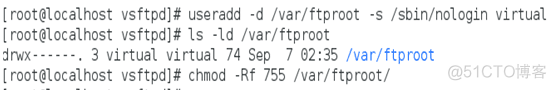 centos 7 ftp 虚拟用户 ftp虚拟用户配置_centos 7 ftp 虚拟用户_14