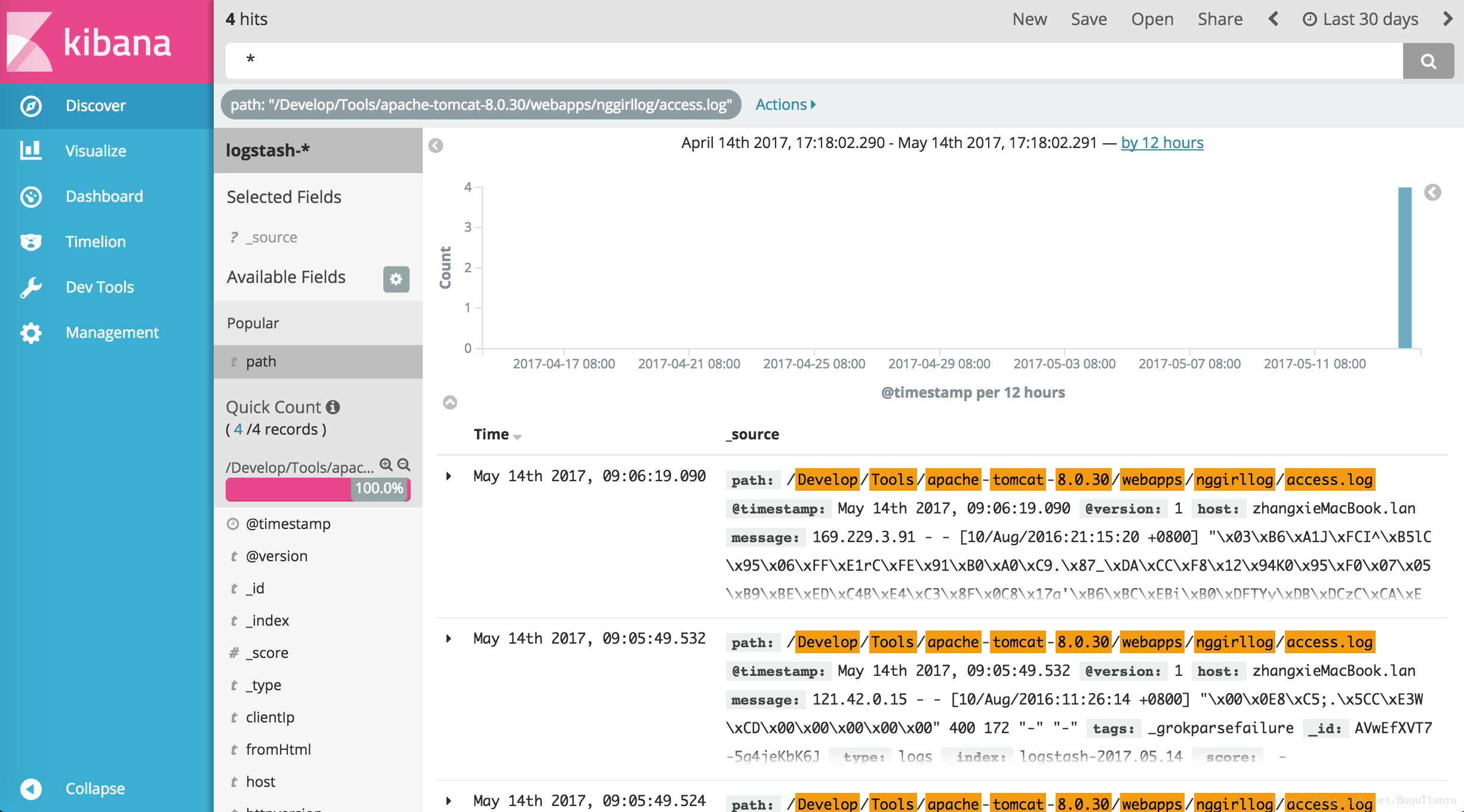 elk存放30天日志 elk 日志格式_elasticsearch_16